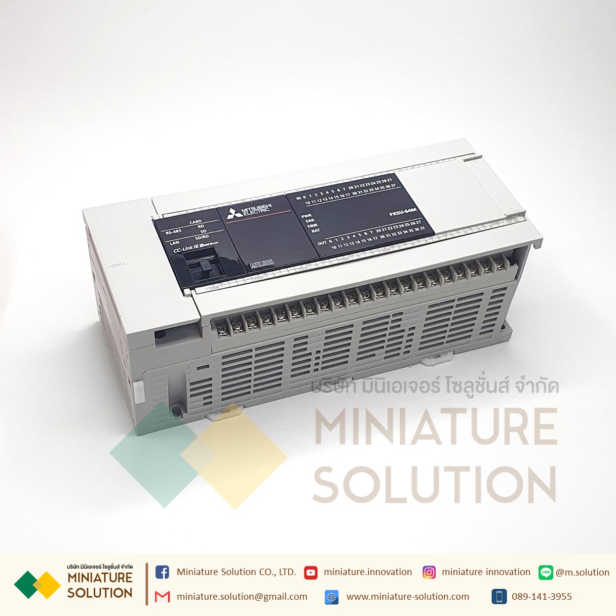 Mitsubishi PLC controller FX5U-32MR ES 64MR 80MR 32MT 64MT ESS AC/DC/RELAY