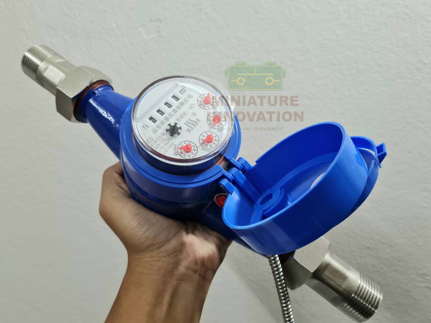 มิเตอร์วัดการใช้น้ำ RS485 Water Flow Meter RS485 MODBUS output DN15 1/2"