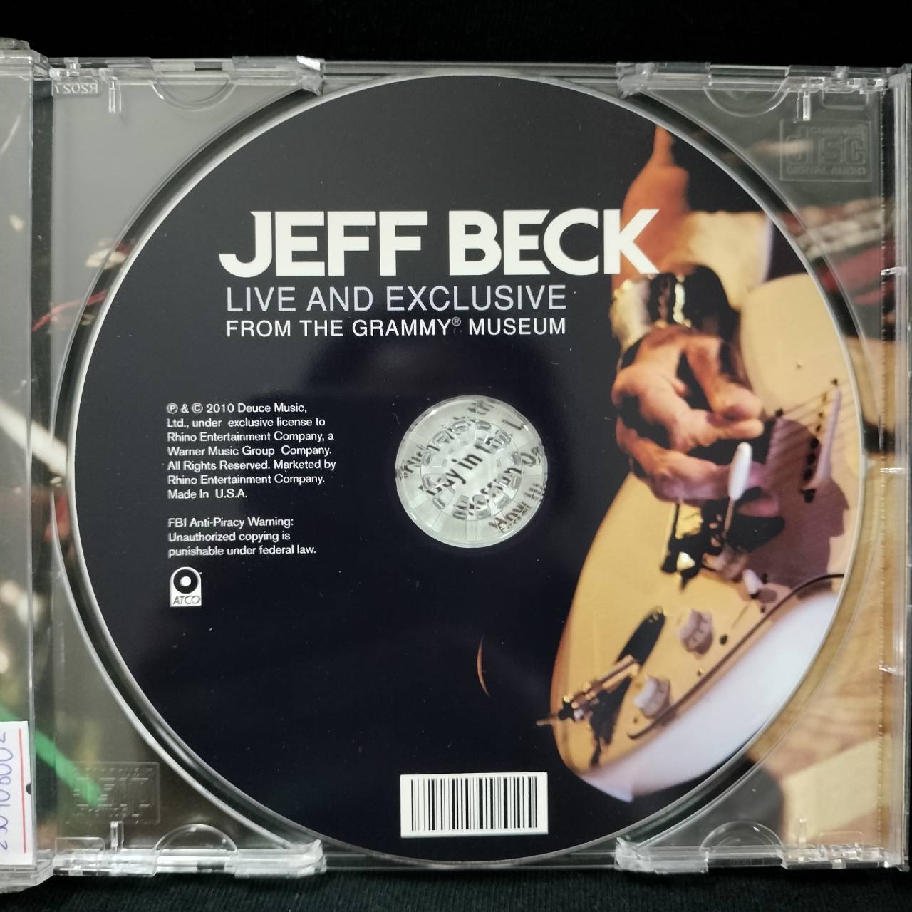 Jeff Beck – Live And Exclusive From The Grammy Museum / USA / แผ่นดี
