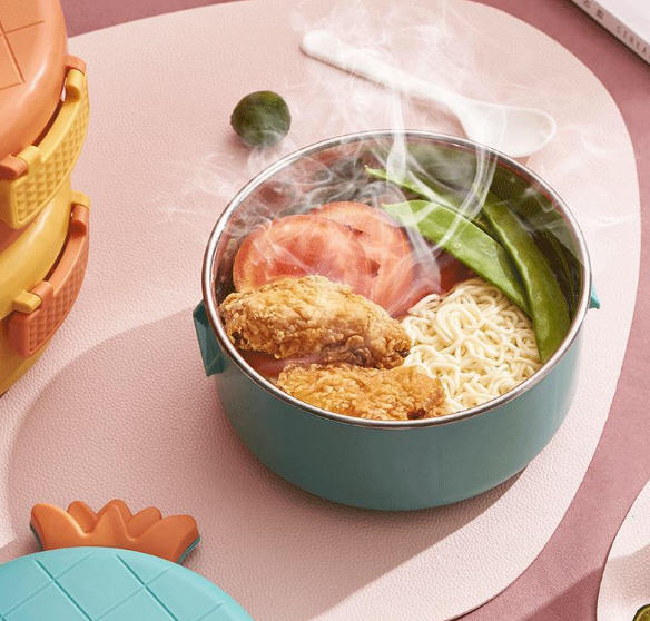 กล่องใส่อาหารสแตนเลส,กล่องสแตนเลสรูปสับปะรด