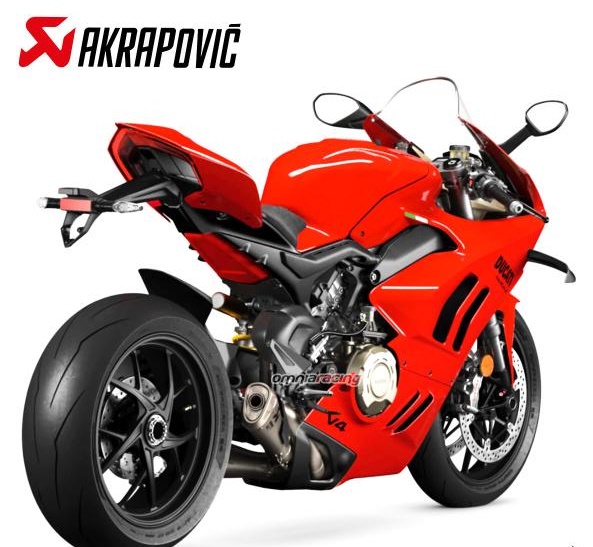 ท่อ Akrapovic Slip on และ ฟูล สำหรับ Panigale V4/V4S 2022+ (For Exhibition only)