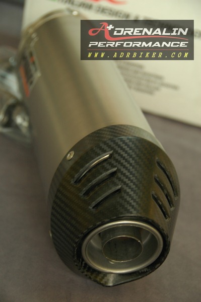 ท่อ MIVV รุ่น Oval Slip on สำหรับ BMW F800R 2009-ปัจจุบัน (For Exhibition only)