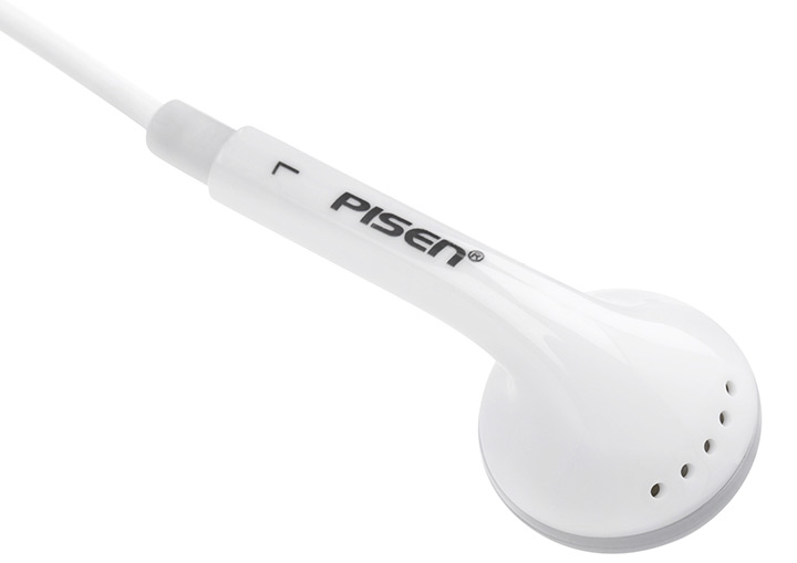 PISEN หูฟังสมอลทอล์ค 2 in 1 ทั้งโทรศัพท์และฟังเพลง G202 ขนาด 3.5 มม. ปุ่มปรับระดับเสียง ระบบ Optimistic Dynamic พลังเสียงกลางใสอะคูสติกและเสียงต่ำเบสหนักแน่น ชัดเจนเสียงต้นฉบับ สำหรับ Sumsung - สีขาว