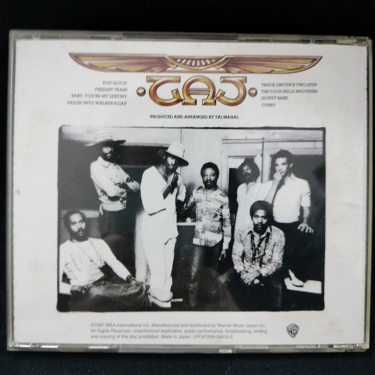 Taj Mahal – Music Fuh Ya' (Musica Para Tu) / JAPAN / แผ่นสวย / มี Obi