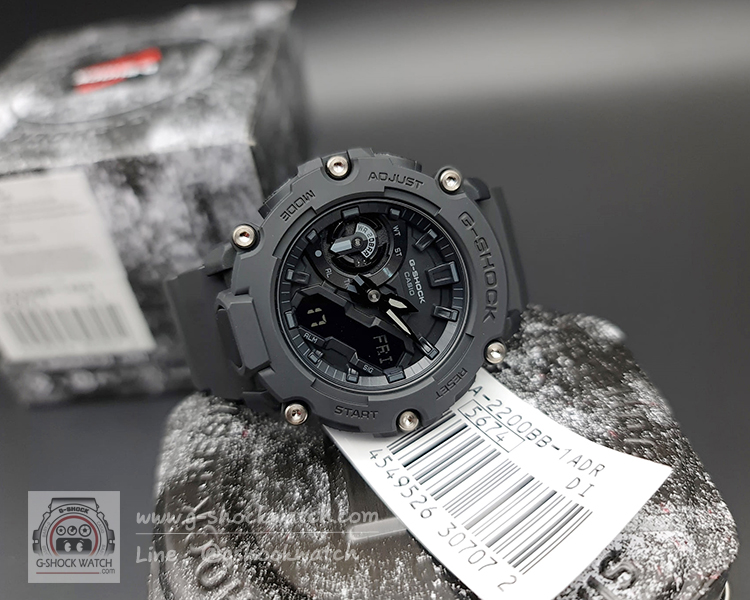 CASIO G-SHOCK นาฬิกาข้อมือ นาฬิกากันน้ำ นาฬิกาของแท้ ประกันศูนย์ CMG 1 ปี รุ่น GA-2200BB-1A