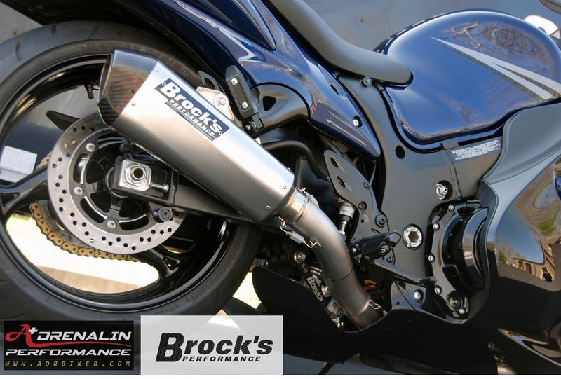 ท่อ Brocks Performance รุ่น CT Single/Dual (Full System) สำหรับ Hayabusa ปี 08ขึ้นไป (For Exhibition only)
