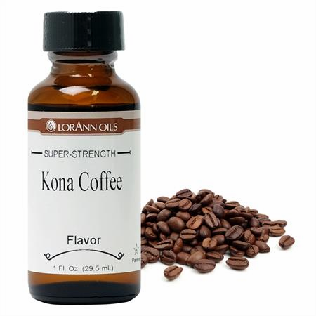 Lorann Super Strength Kona Coffee Flavor 1 oz. กลิ่นกาแฟโคนาเข้มข้น (06-8496)