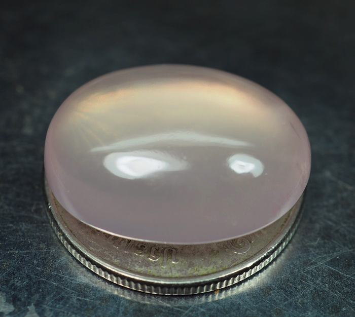 โรสควอร์ตนีแท้ (Rose Quartz) 16 กะรัต