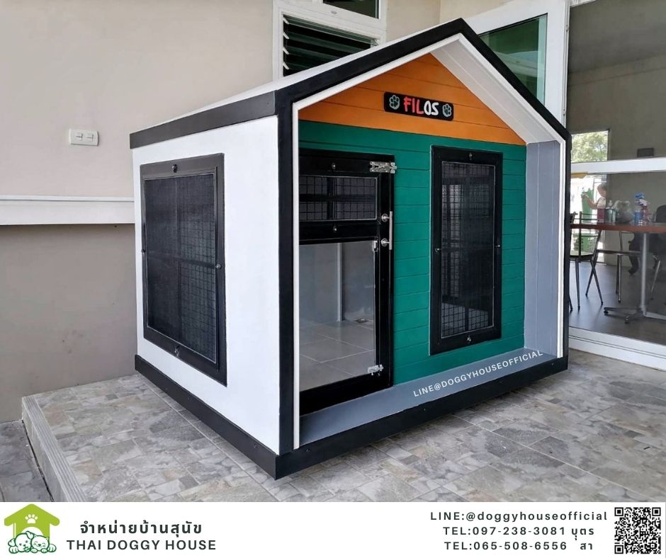 บ้านหมา ทรงจั่ว