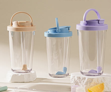 แก้วพลาสติกพร้อมหลอด,แก้วพลาสติกใส่ชานม,แก้วพลาสติกใส,710ml