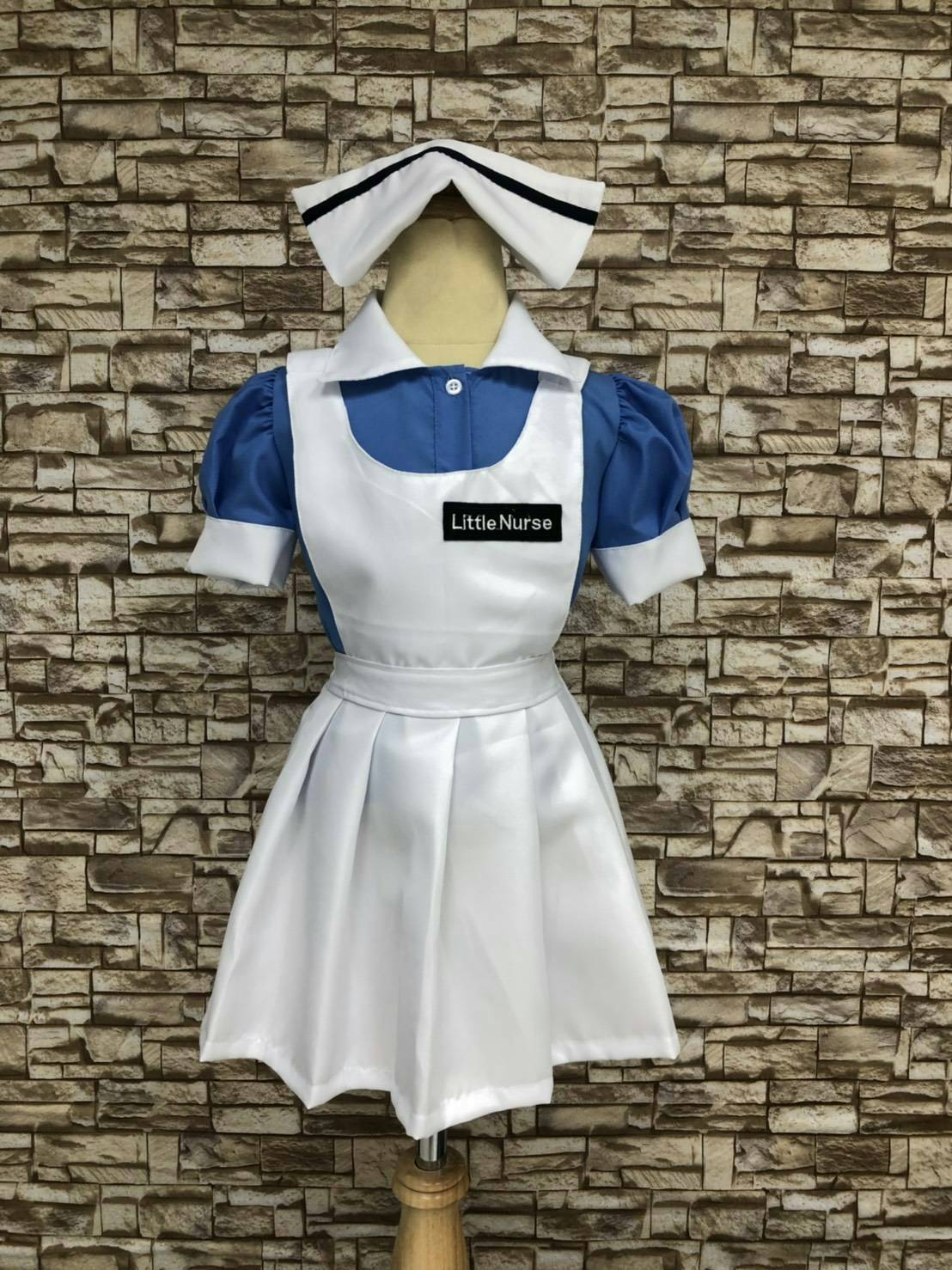 ชุดอาชีพในฝัน ชุดพยาบาลจิ๋ว ชุดพยาบาลเด็ก ชุดพยาบาลตัวน้อย Little Nurse พร้อมของแถมของเล่นชุดตรวจหัวใจ