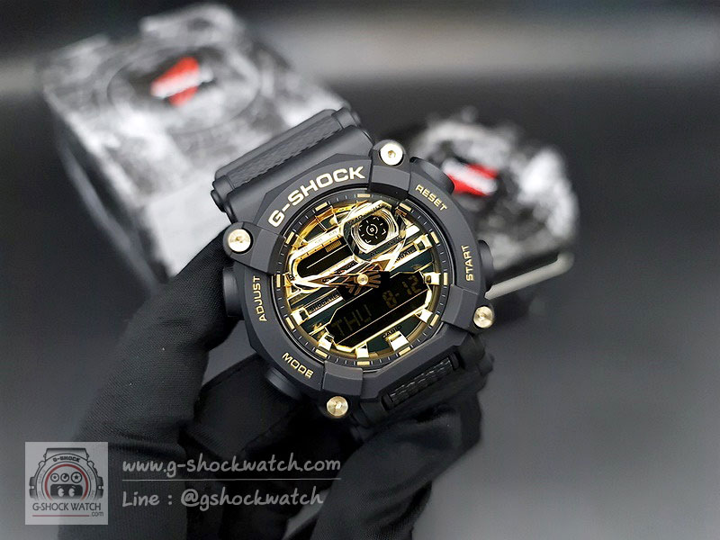 CASIO G-SHOCK นาฬิกาข้อมือ นาฬิกากันน้ำ นาฬิกาของแท้ ประกันศูนย์ CMG 1 ปี รุ่น GA-900AG-1A