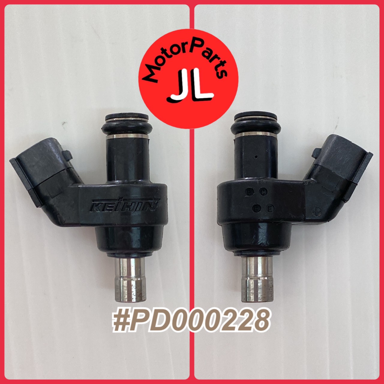 PD000228🛑อะไหล่เทียมเทียบแท้ ชุดหัวฉีดน้ำมันเชื้อเพลิง PCX125 W125i'2010 (HONDA : 16450-KWN-901,16450-KSS-B31 )