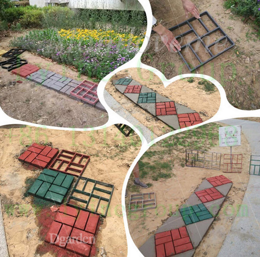 แม่พิมพ์ทางเดิน ลายปาร์เก้ D4