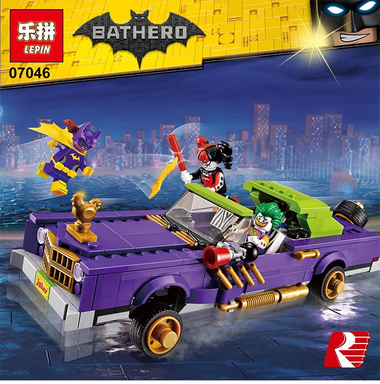 เลโก้จีน LEPIN.07046 ชุด The Joker's Notorious Lowrider