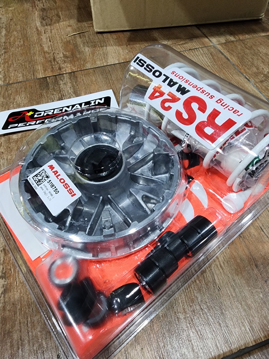 Malossi ชุดหลัง ชาม+สปริง สำหรับ Tmax 530 560 2017+