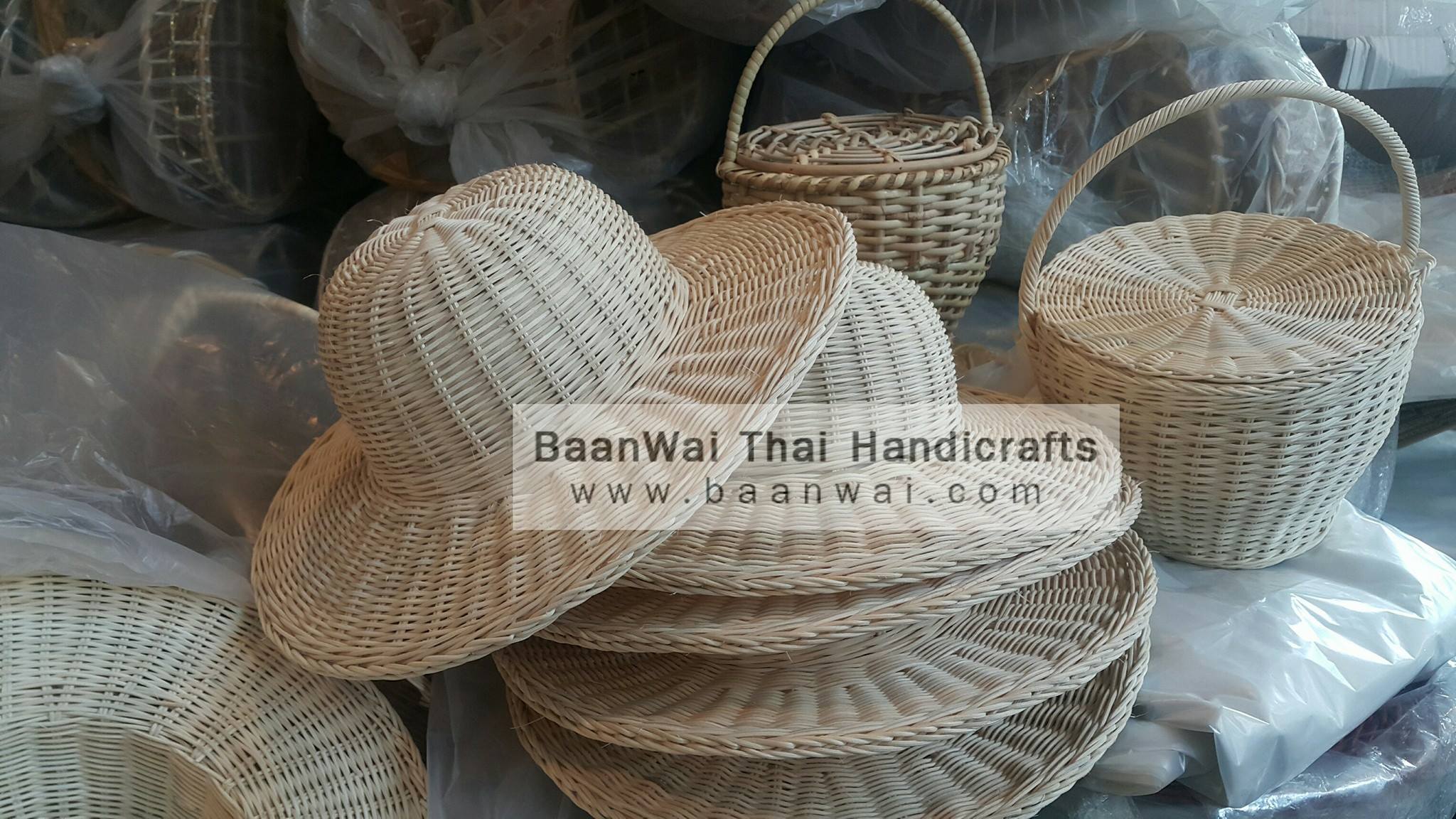 หมวกหวายสาน