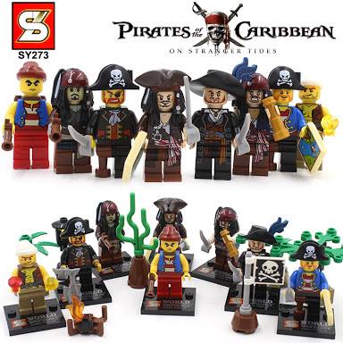เลโก้จีน SY.273 ชุด pirate of the caribbean (สินค้ามือ 1 ไม่มีกล่อง)
