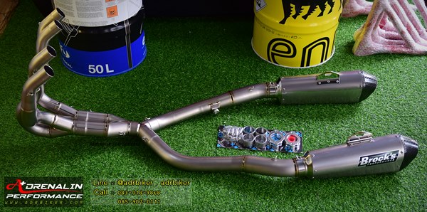 ท่อ Brock\'s Performance CT Dual Full System สำหรับ ZX14 2006-2018 (For Exhibition only)