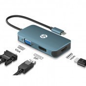 HP DHC-CT200 USB-C TO HDMI+VGA+DP ADAPTER