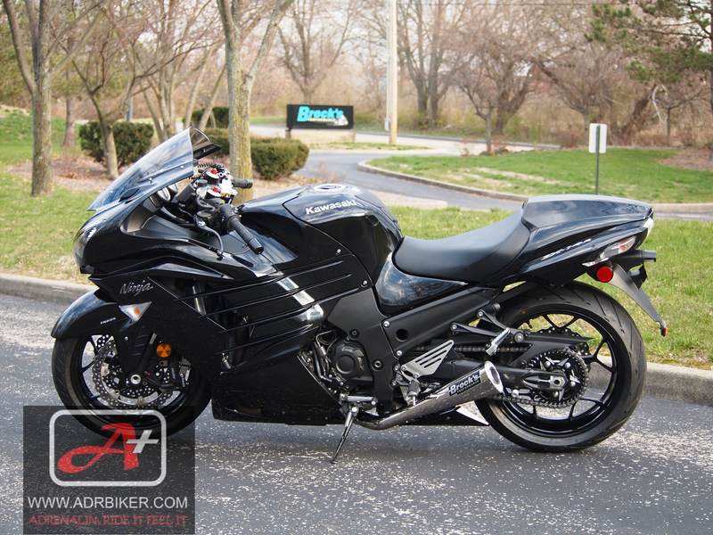 ท่อ Brock\'s Performance slip on คู่ สำหรับ ZX14 2012-ปัจจุบัน (For Exhibition only)