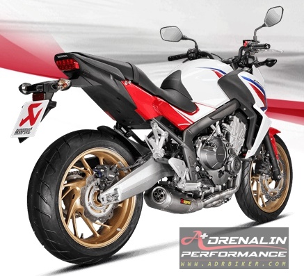 ท่อ Akrapovic full system (Titanium) ปลาย 4 รู สำหรับ CB650/F (For Exhibition only)