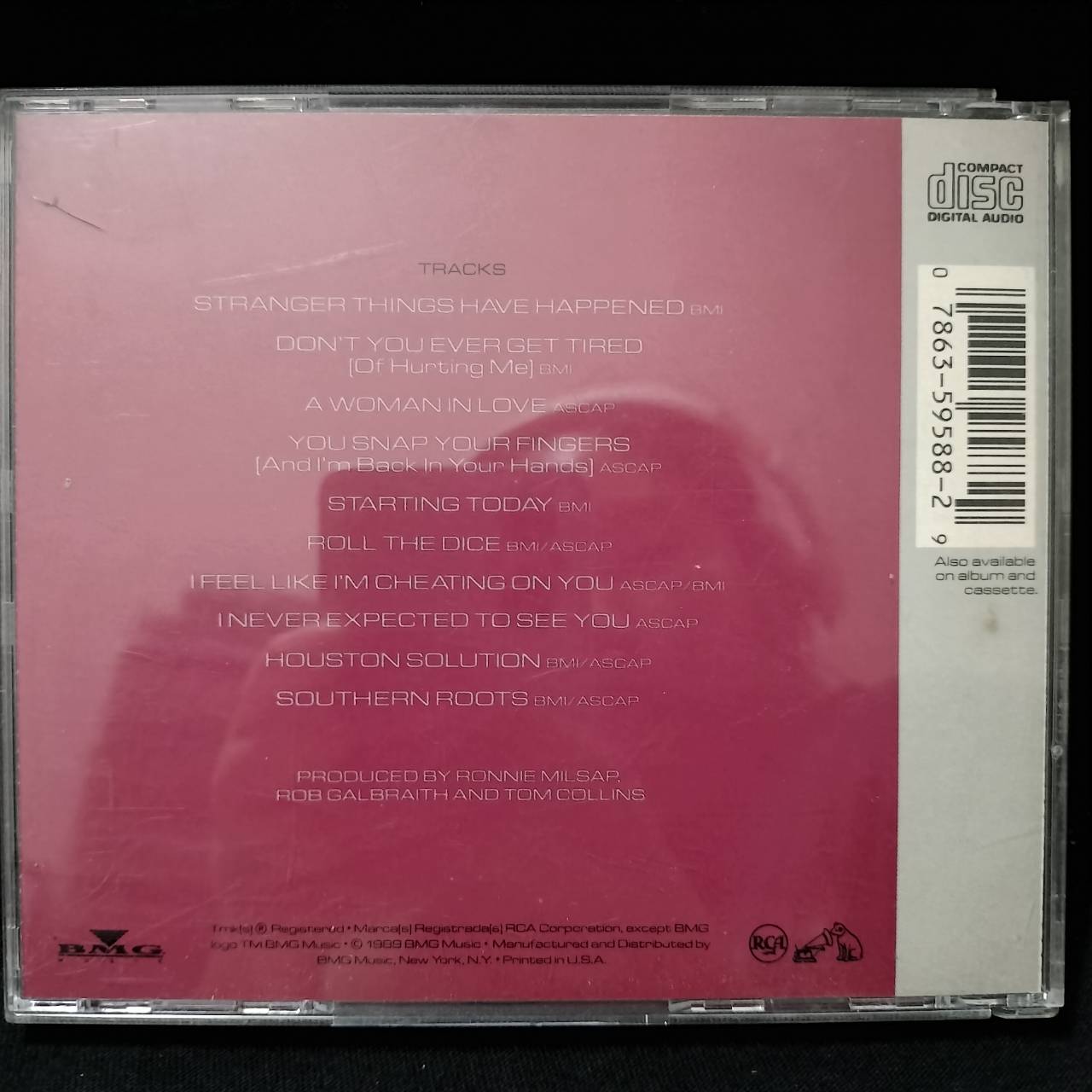 Ronnie Milsap – Stranger Things Have Happened / USA / ฝากล่องหัก / แผ่นดี