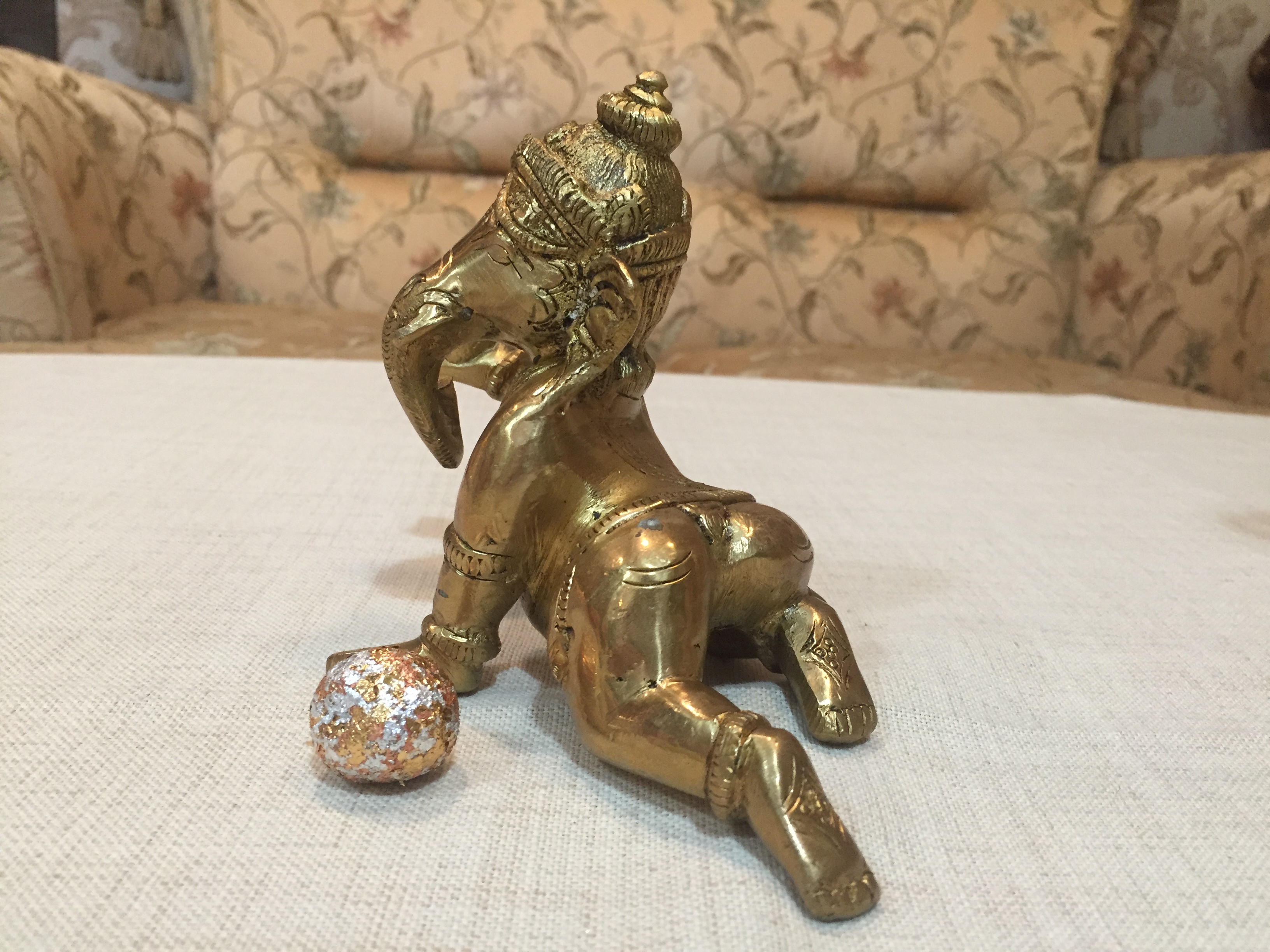 พระพิฆเนศ ปางเด็ก (ทองเหลือง) ผลิตและนำเข้าจากอินเดีย - Ganesha: Lord of Success