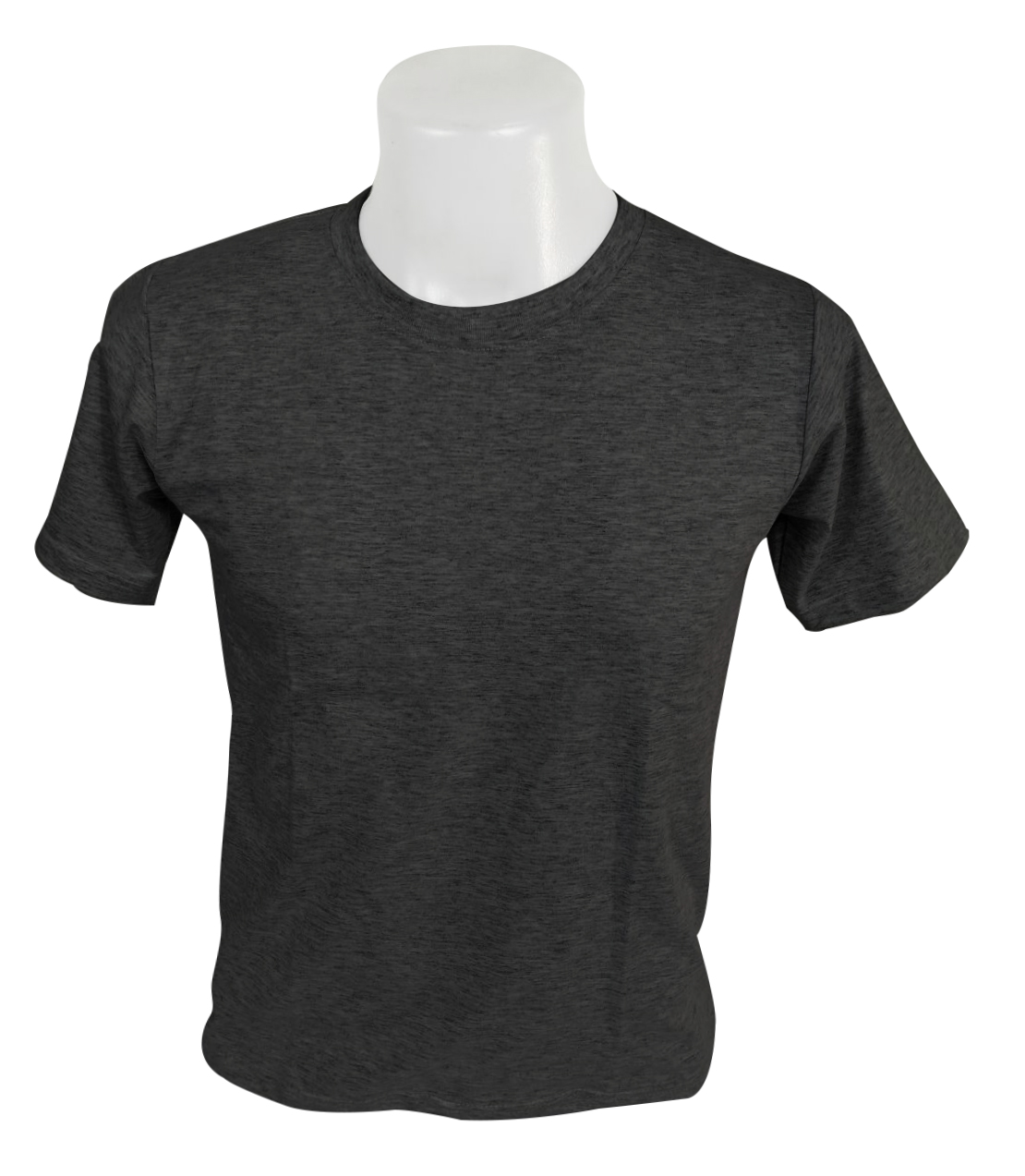 เสื้อยืดคอกลม สีดำท็อปดราย