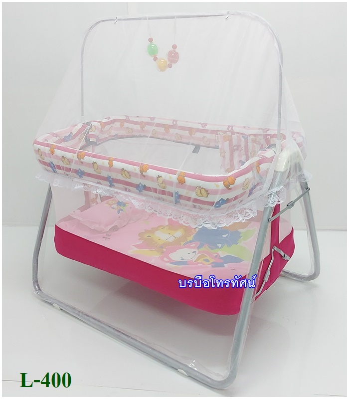 เปลไกวขนาดใหญ่ พับได้ เปลทรงสีเหลี่ยม เปลนอนเลี้ยงเด็ก