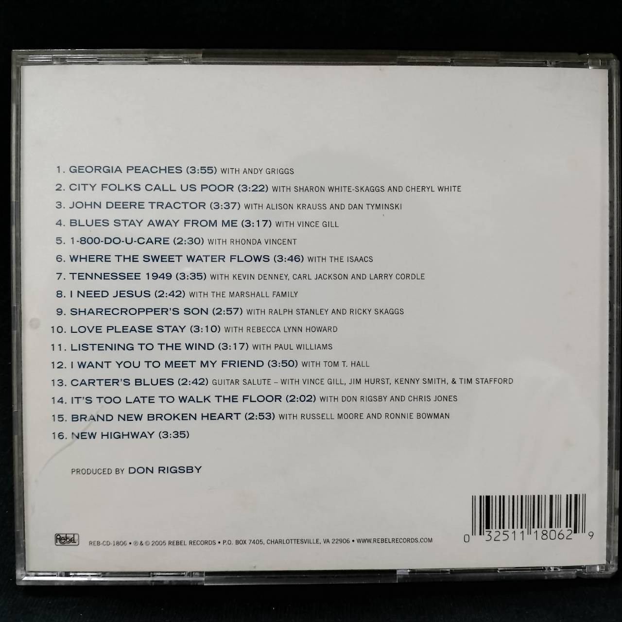 Larry Sparks – 40 / USA / แผ่นสวย