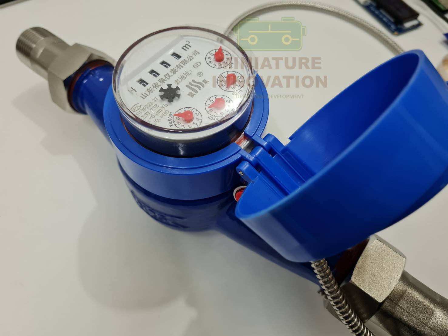 มิเตอร์วัดการใช้น้ำ RS485 Water Flow Meter RS485 MODBUS output DN15 1/2"