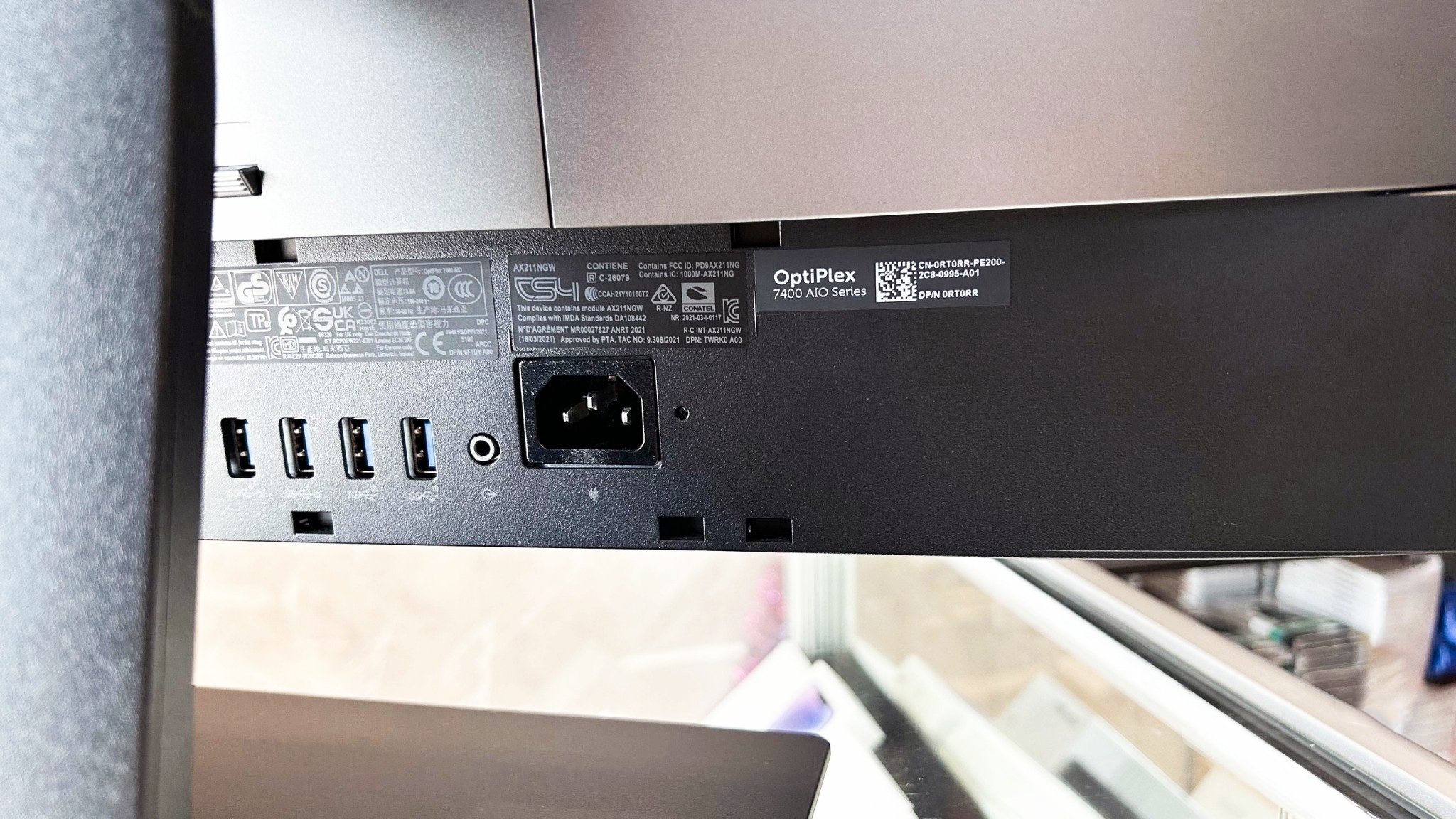 All-In-One DELL OPTIPLEX 7400 i5-12500 8GB 256 SSD+1TB SSD