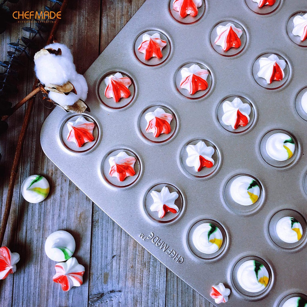 ChefMade Macaron Pan 30 Cavity ถาดมาการอง 30 หลุม ChefMAde WK9249 (11-6603)