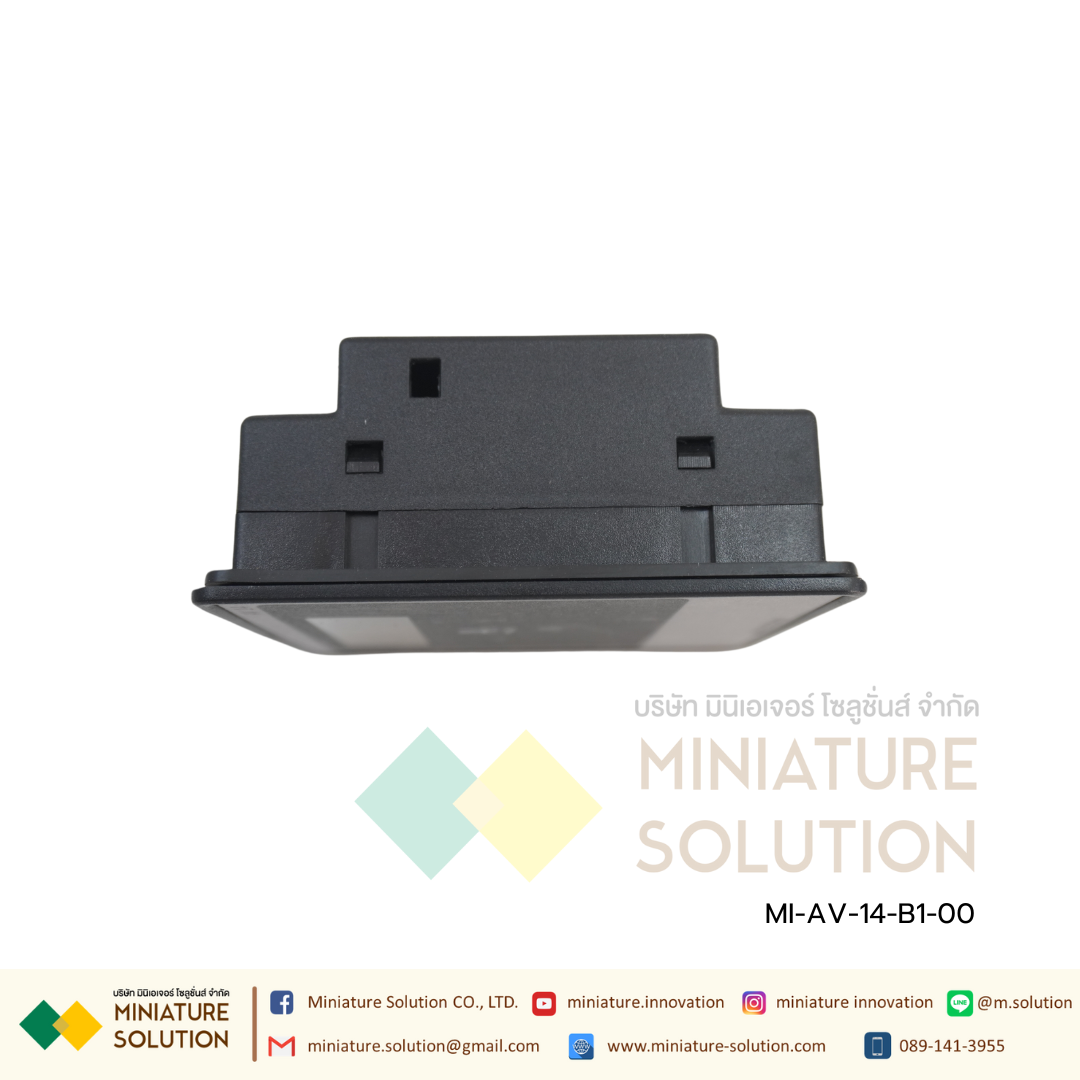 Multispan Single Phase Amp meter AV14 96x96 Red LED Display Class 0.5 (AV-14-B1-00)