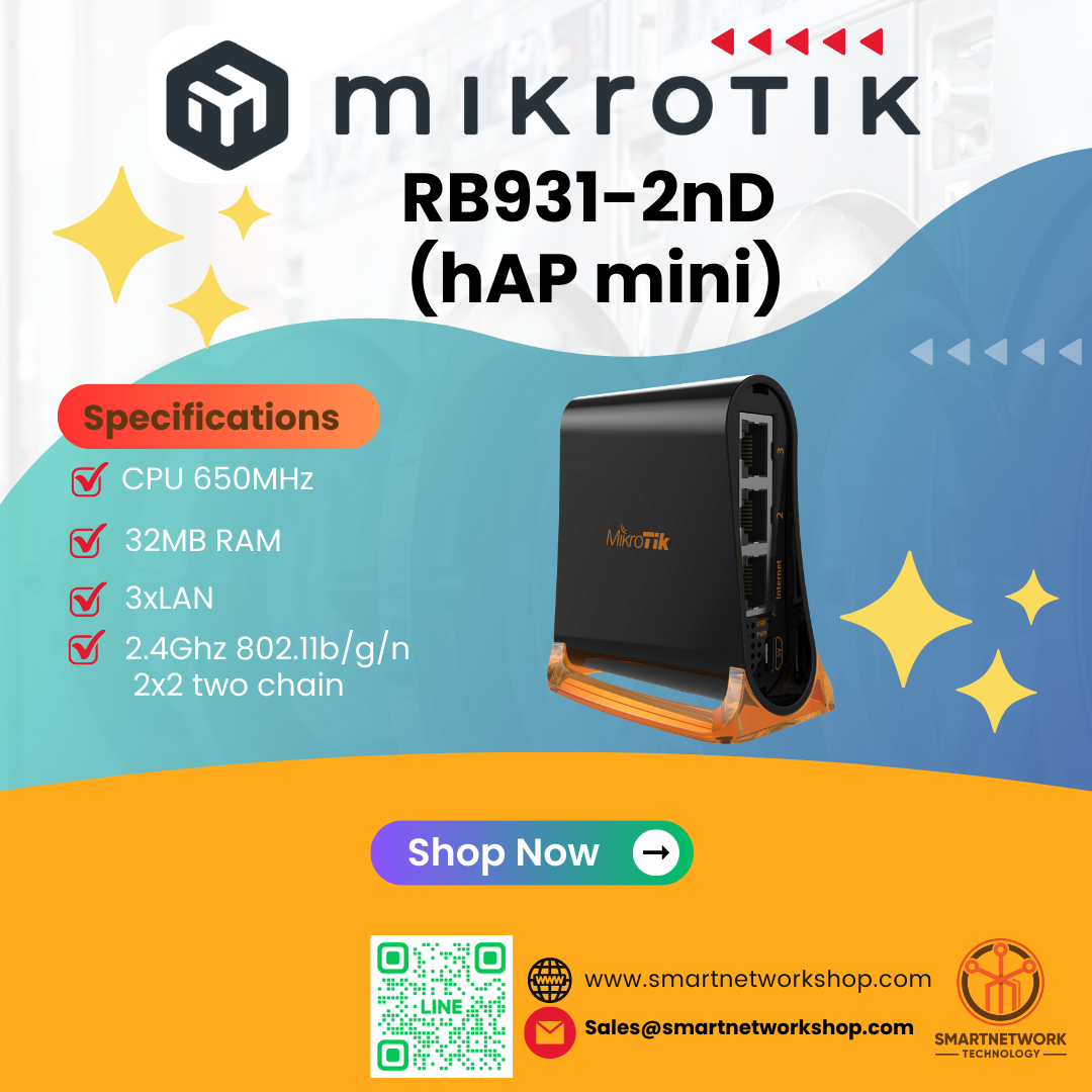 Mikrotik hAP mini (RB931-2nD)
