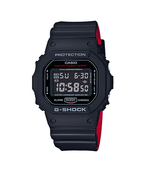CASIO G-SHOCK นาฬิกาข้อมือ นาฬิกากันน้ำ นาฬิกาของแท้ ประกันศูนย์ CMG 1 ปี รุ่น DW-5600HR-1D