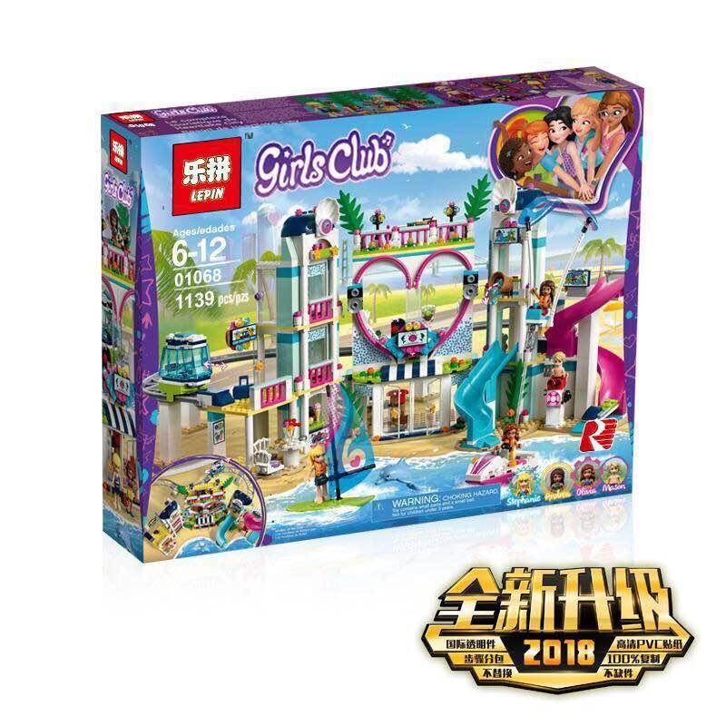 เลโก้จีน Lepin.01068 ชุด Friends Heartlake City Resort (มือ1 ไม่มีกล่อง ราคาพิเศษ)