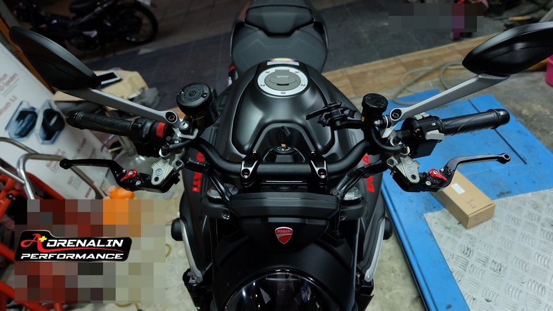 Evotech ก้านเบรค+ก้านคลัทช์ สำหรับ Monster 937