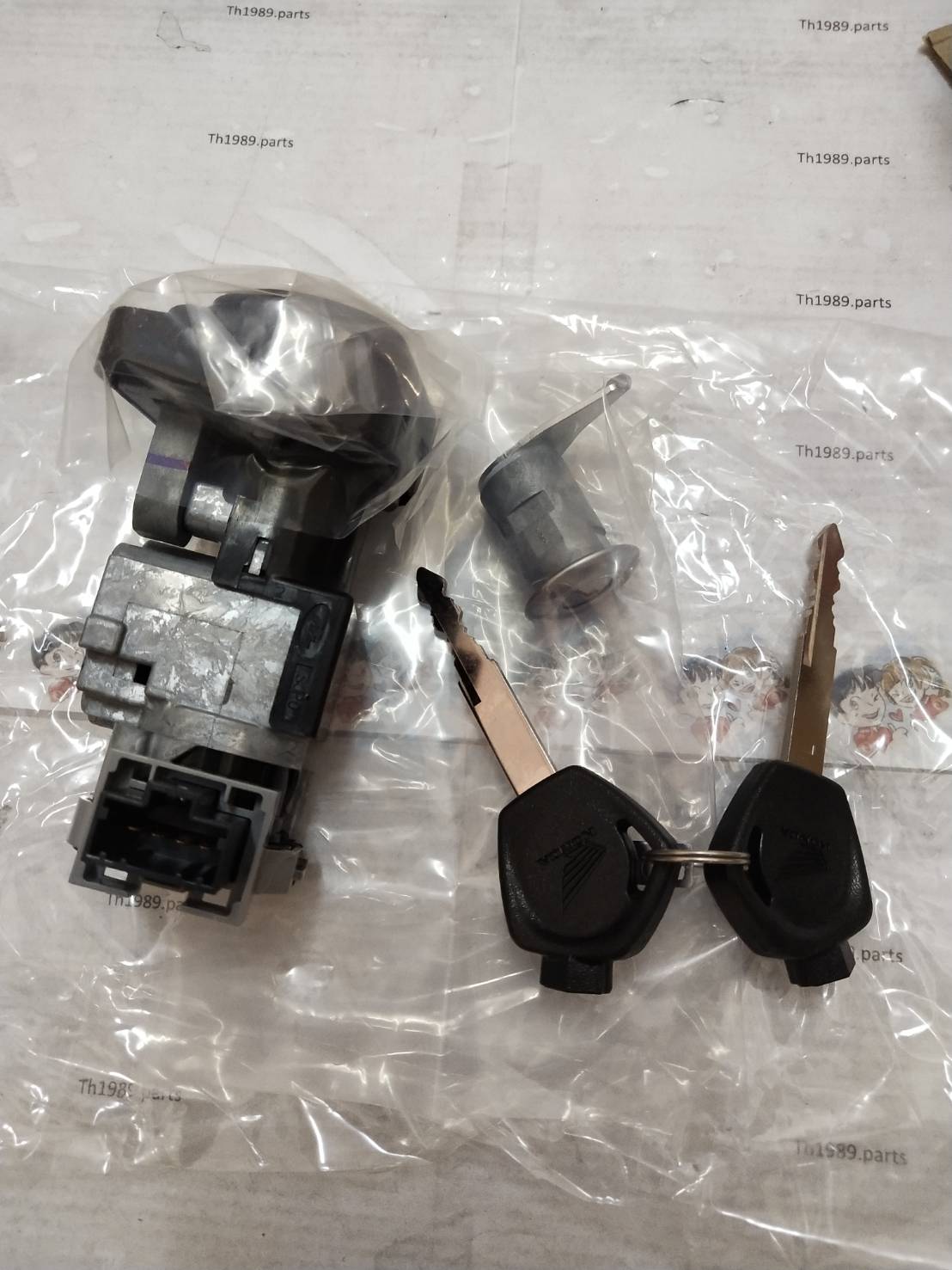 35010-K58-TC0 กุญแจทั้งชุด WAVE 110i (2019-2020) อะไหล่แท้ HONDA