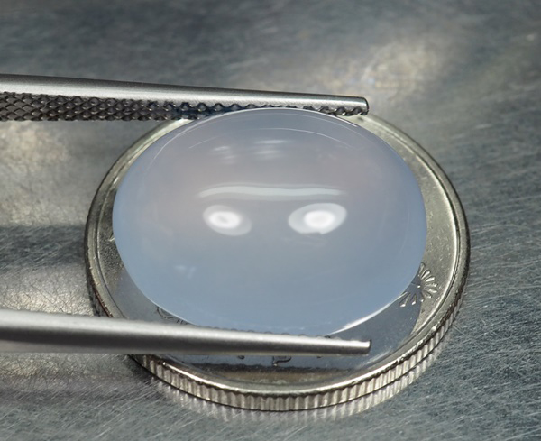 คาลซิโดนีสีลาเวนเดอร์ (Chalcedony) 9.50 กะรัต