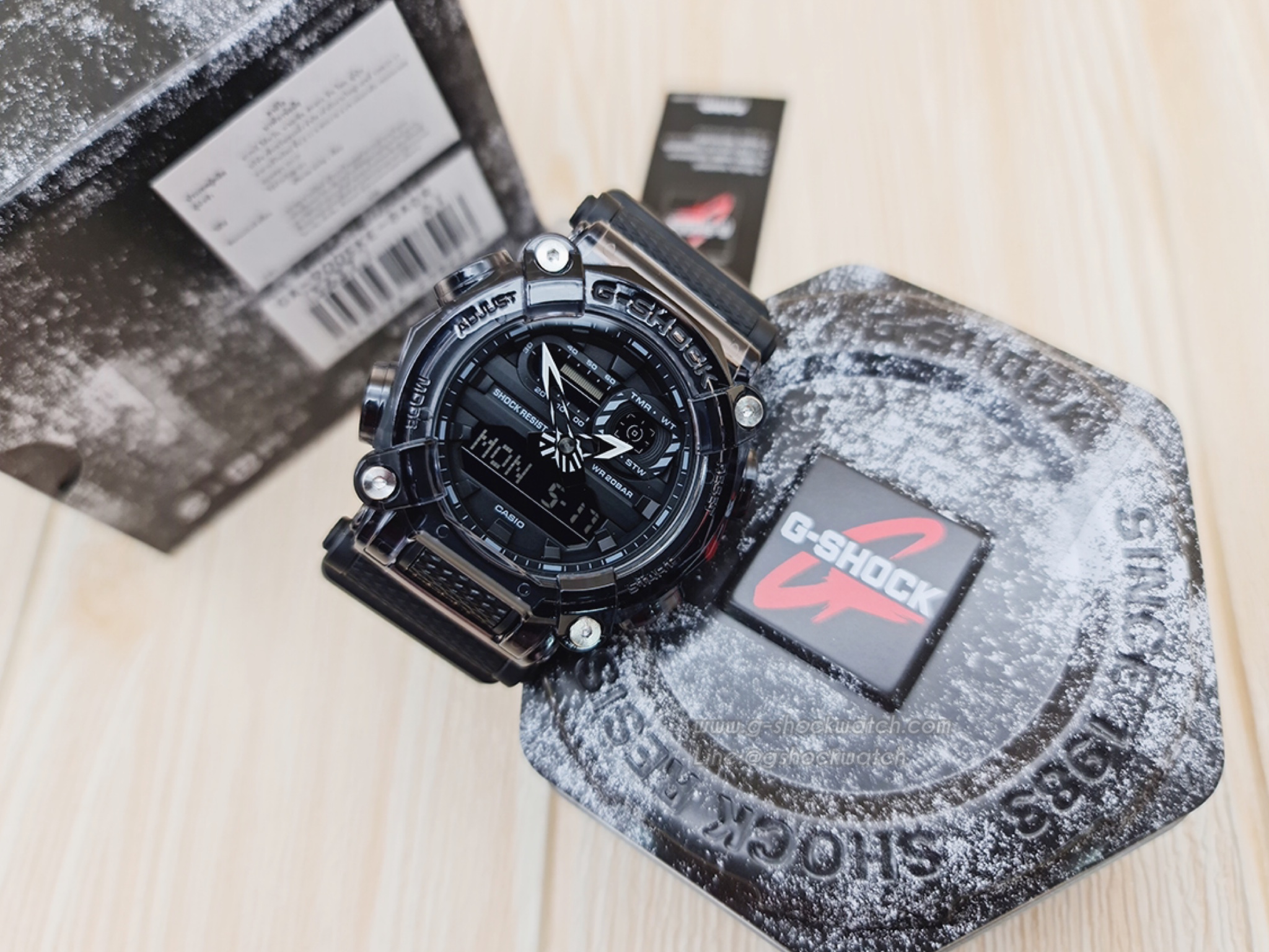CASIO G-SHOCK นาฬิกาข้อมือ นาฬิกากันน้ำ นาฬิกาของแท้ ประกันศูนย์ CMG 1 ปี รุ่น GA-900SKE-8A