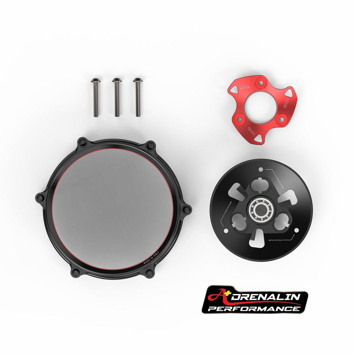 ครอบคลัทช์ใส Rizoma สำหรับ Panigale 899 1199 ชุด3ชิ้น