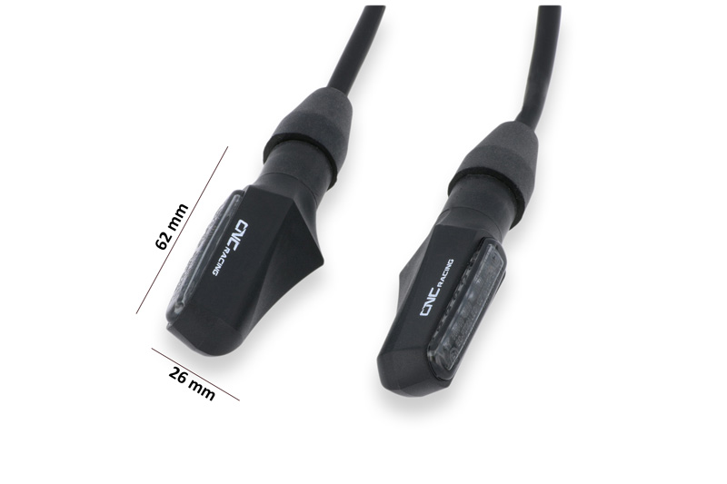 ไฟเลี้ยว CNC racing รุ่น Booster สำหรับ M937 ไฟระบบ LED สว่าง ไม่ร้อน ราคา/คู่