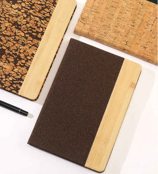 ชุดสมุดโน้ต,สมุดโน้ต,สมุดโน้ตปกกากกาแฟ,สมุดโน้ตปกไม้ก๊อก