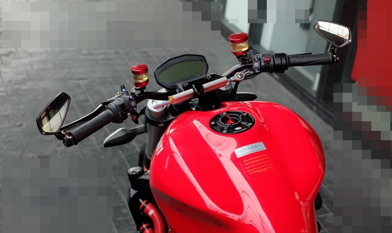 ฝาถังน้ำมัน TWM สำหรับ Monster 821 2018+