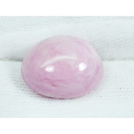 พลอยทับทิมแท้ (Ruby) 17.40 กะรัตสีชมพูนม