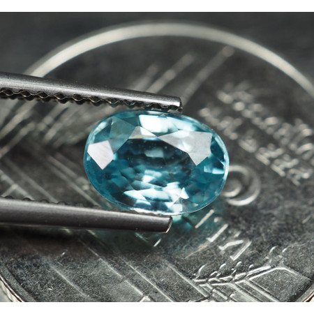 พลอยเพทายกัมพูชา (Zircon) 1.40 กะรัต