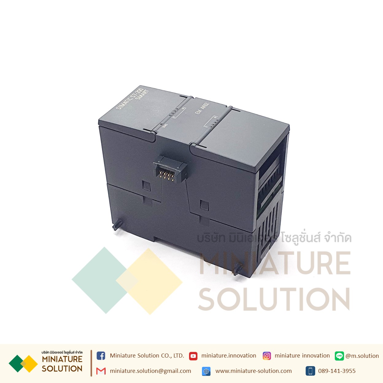 ซีเมนต์ SIMATIC S7-200 SMART PLC CPU SR20 SR30 SR40 ST20 ST30 CR20 SIEMENS analog module AE04 AE08 AM03 AM06 SB CM01 AQ01 AE01 (AR02)