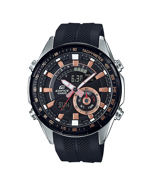 CASIO EDIFICE นาฬิกาข้อมือ นาฬิกากันน้ำ นาฬิกาของแท้ ประกันศูนย์ CMG 1 ปี รุ่น ERA-600PB-1A